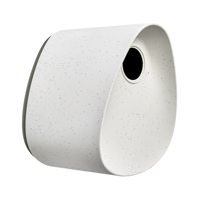 essential bird house 18cm gris fibroso